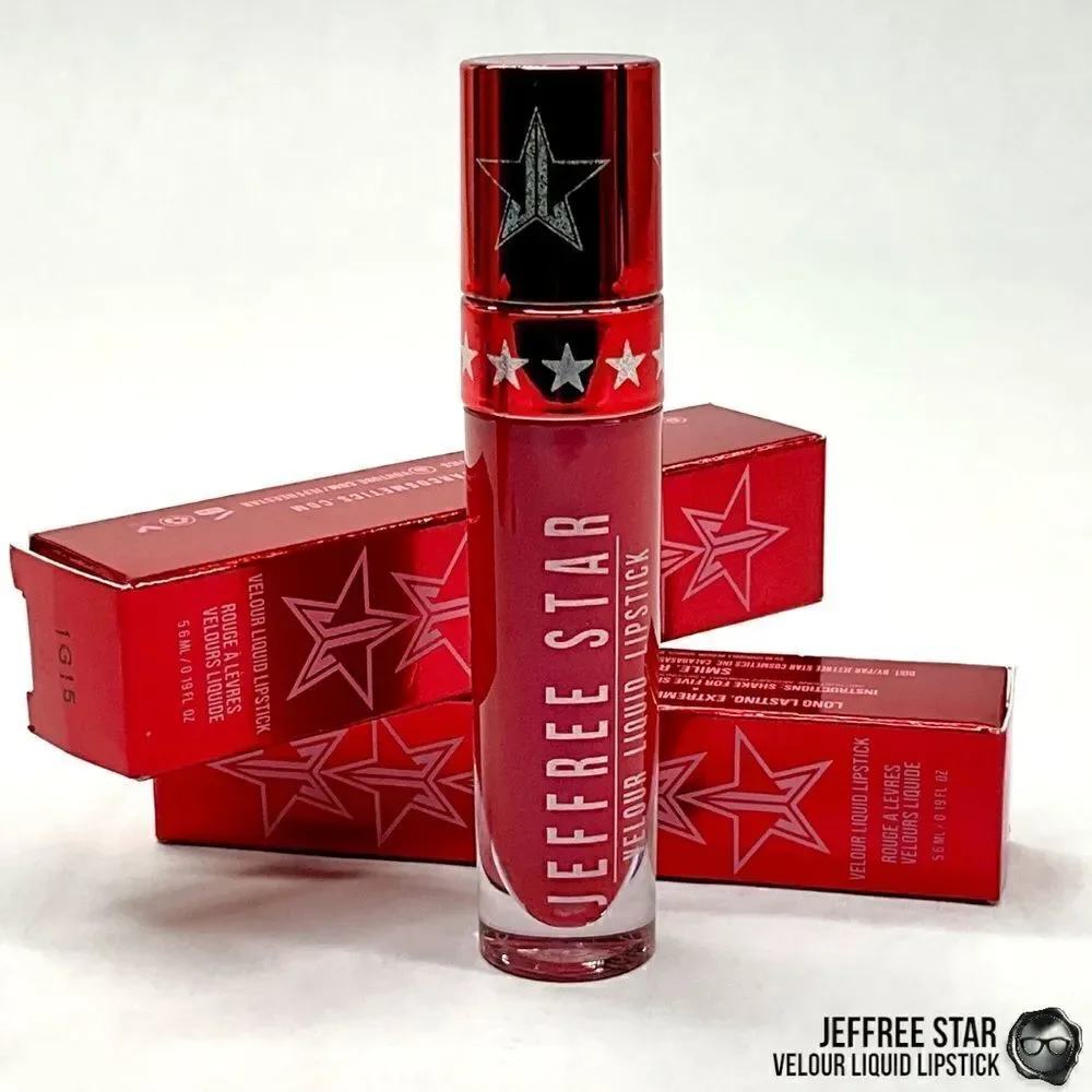 JEFFREE STAR VELOUR LIQUID LIPSTICK PINK KITTEN FULL PIGMENT LIP COLOR MAGENTA